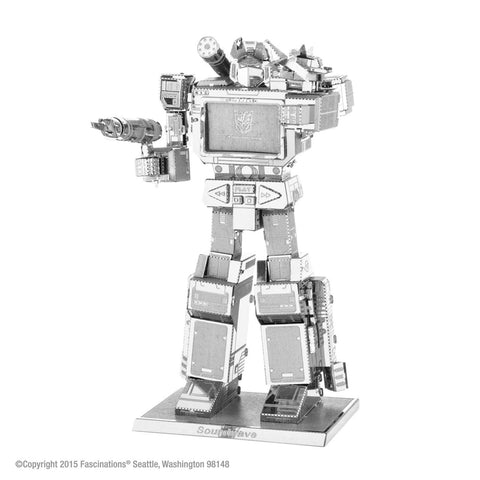 Metal Earth Fascinations 3D Metal Model Transformers Soundwave Kit